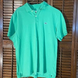Mens Small Green Vineyard Vines Polo Excellent Condition (Used)